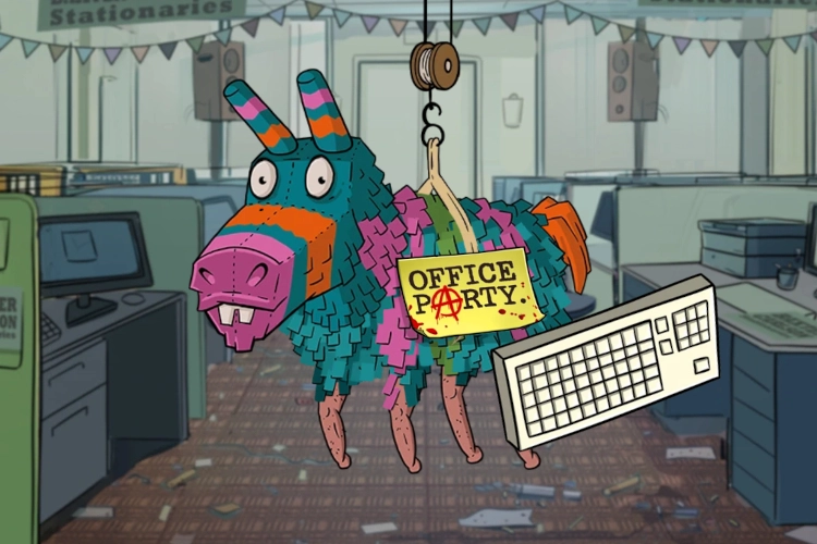 Office Party — party game para grupos na AFUN